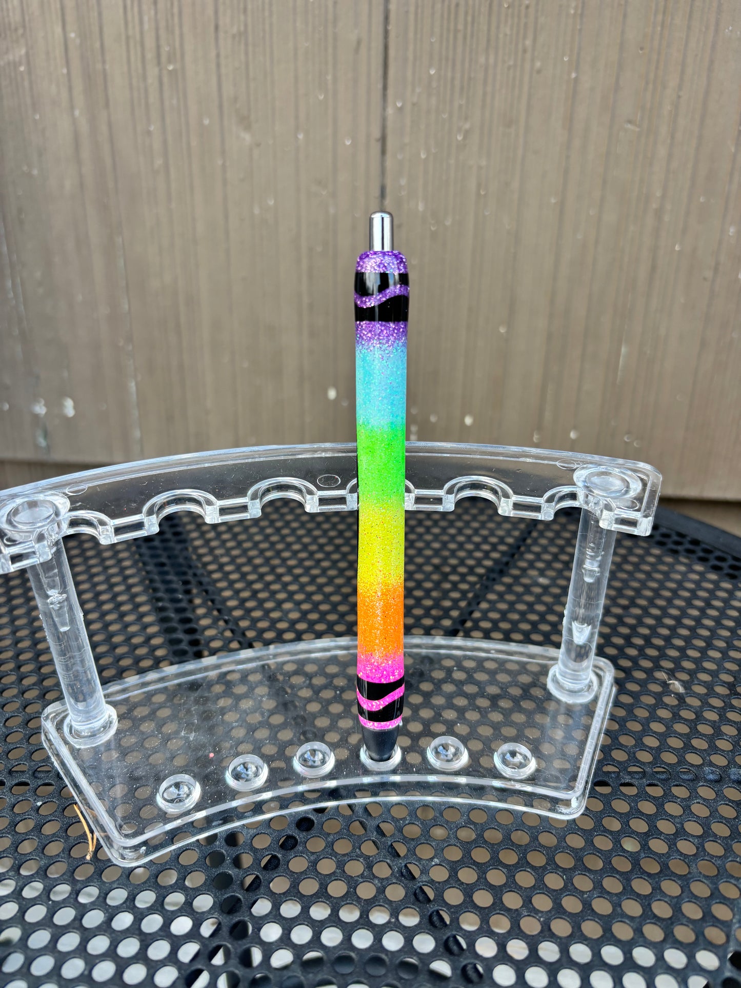 Crayon (Rainbow) Design - Glitter Pen