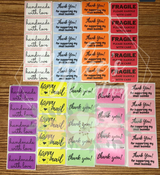 Small Business Stickers (Labels)