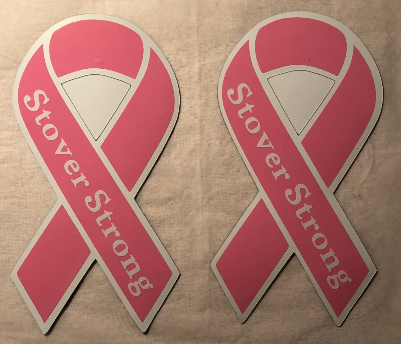 Cancer Ribbon Car Magnet