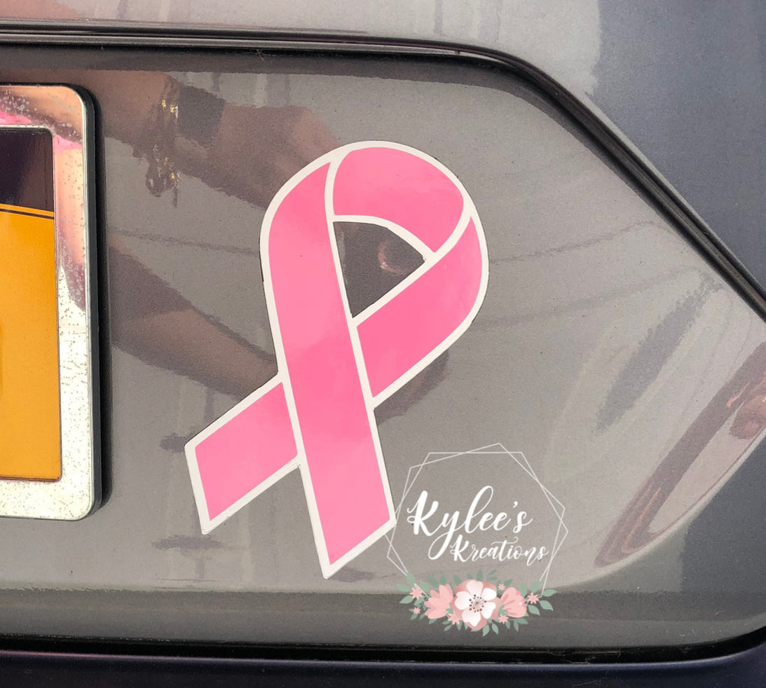 Cancer Ribbon Car Magnet