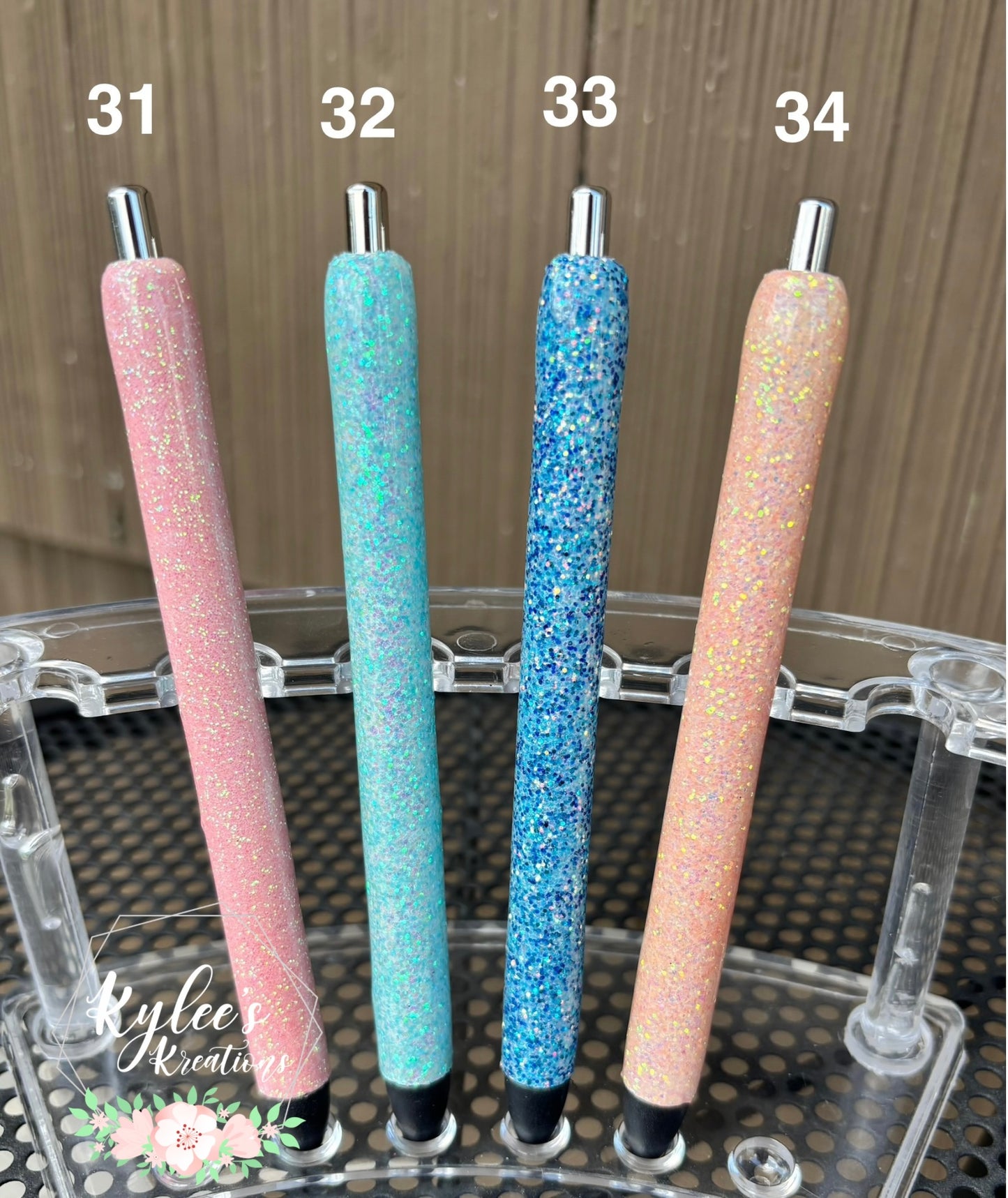 Glitter Pens (Custom Optional)