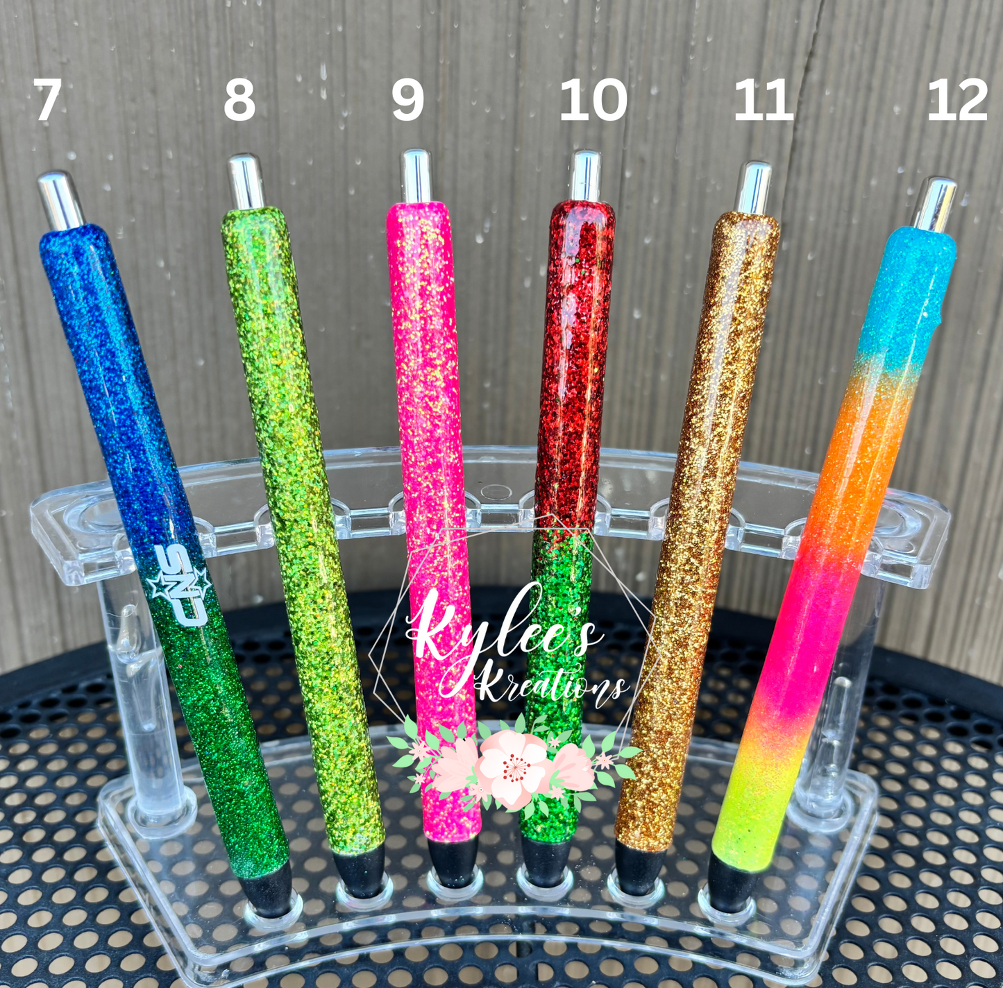 Glitter Pens (Custom Optional)