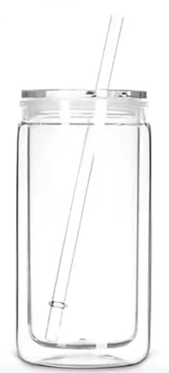 Acrylic Snow Globe Cup 16oz