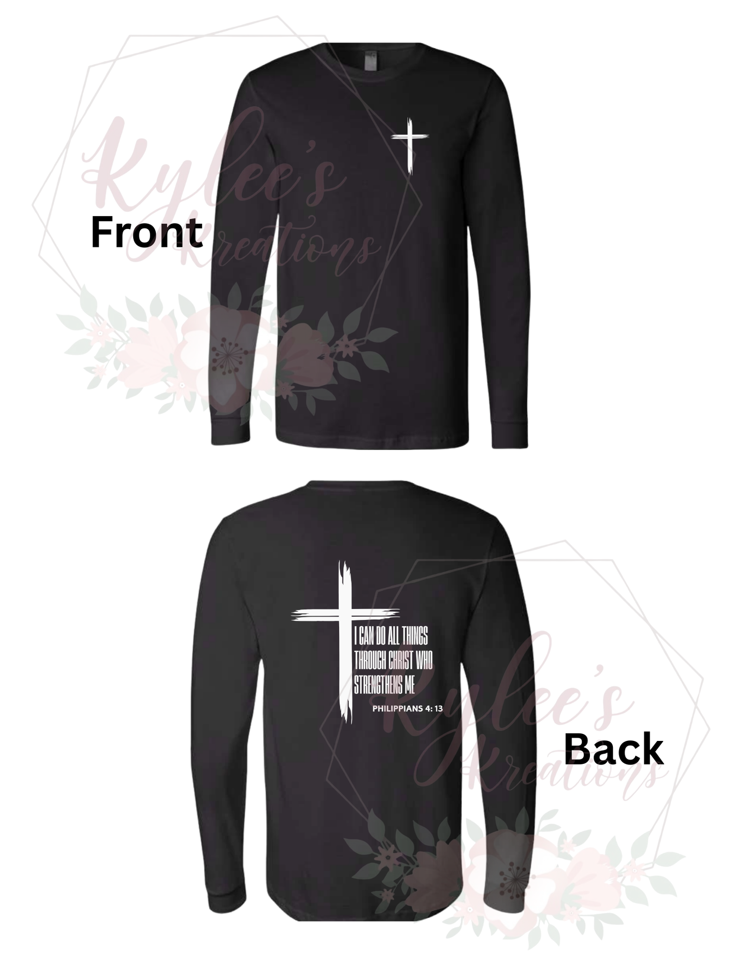 I Can Do All Things Through Christ Hoodie – Christian Scripture Sweatshirt Philippians 4:13 Faith Hoodie