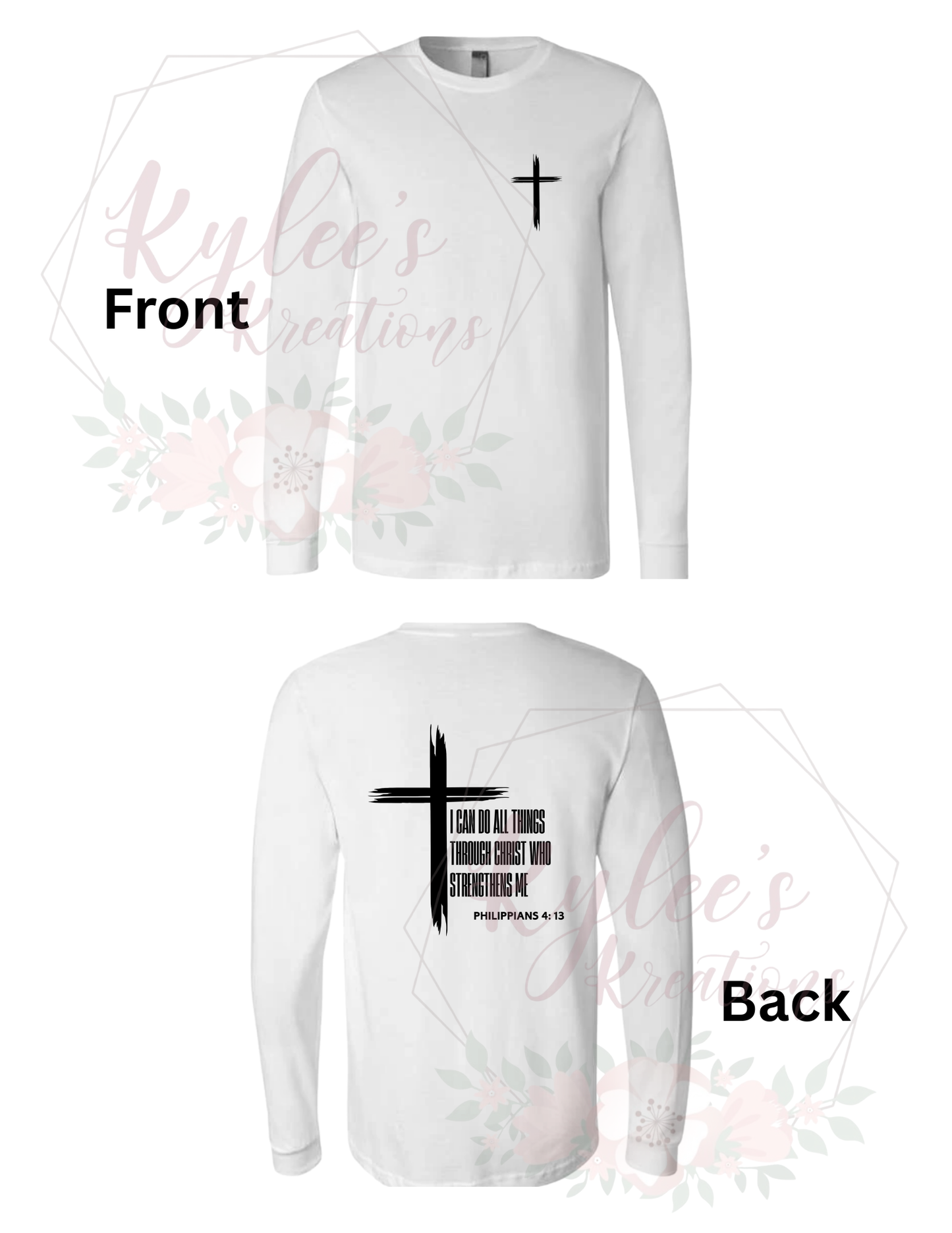 I Can Do All Things Through Christ Hoodie – Christian Scripture Sweatshirt Philippians 4:13 Faith Hoodie