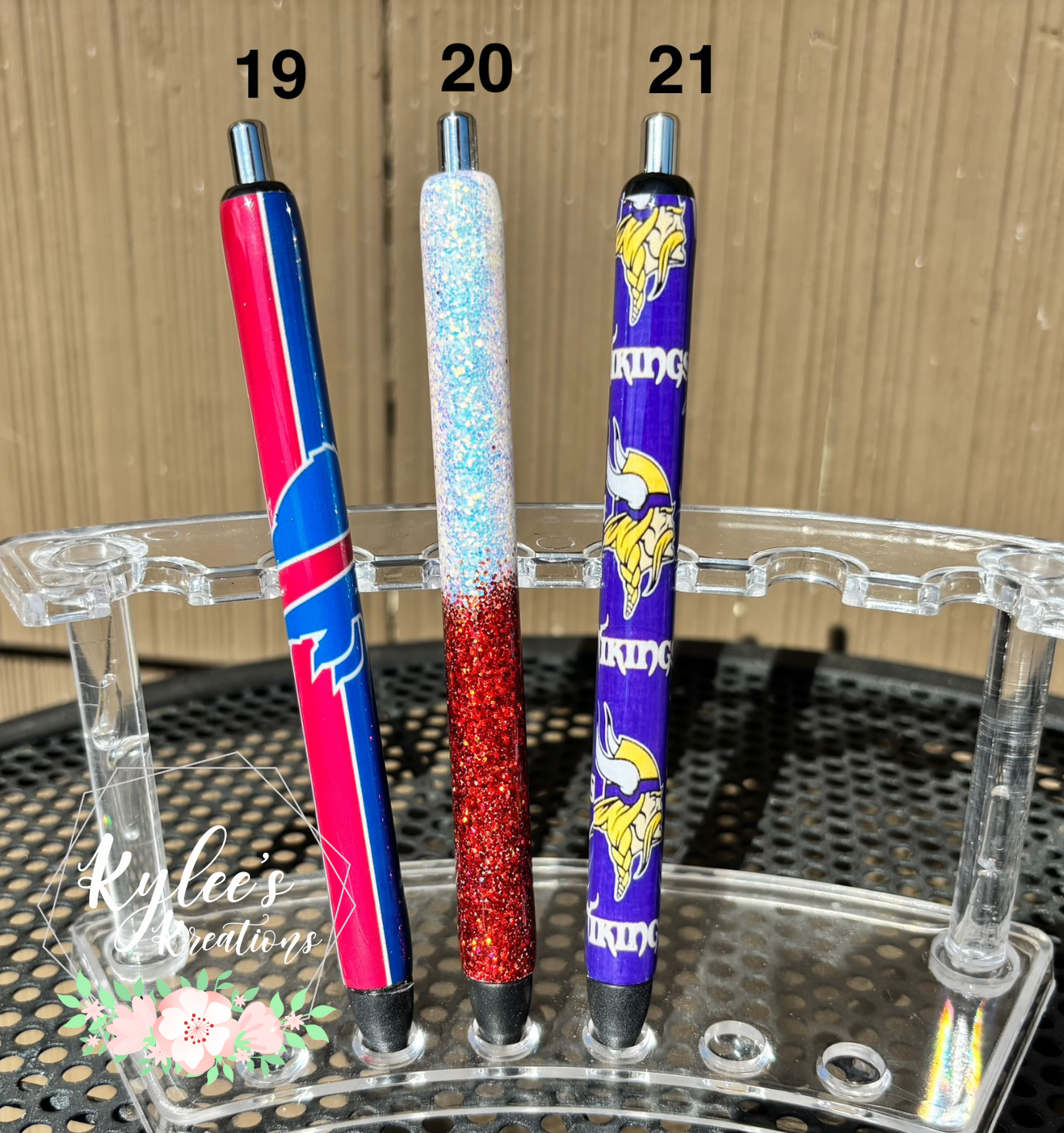Ready To Ship Glitter Pens (no customization)